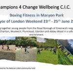 Boxing Fitness in Maryon Park