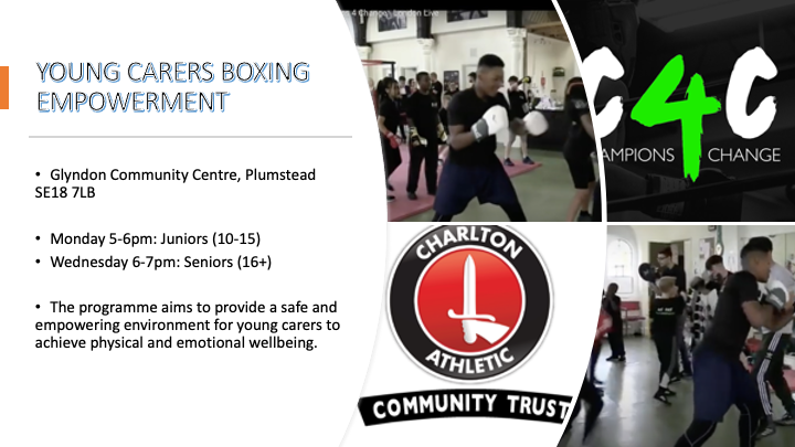 Young Carers Boxing Empowerment
